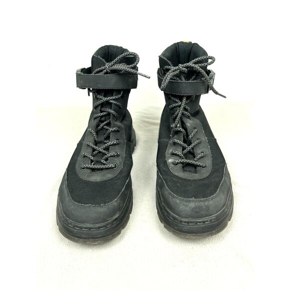 Dr. Martens Black Combs Tech Lace Up Combat Desert Boots Shoes   Mens Size 12 - Picture 1 of 7